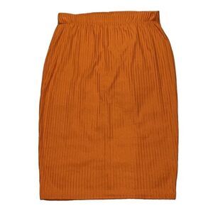 FTF Ribbed Knit Pencil Skirt